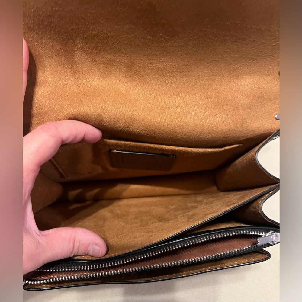 Coach Klare Crossbody Bag In Signature Canvas With Rivets with Micro Wallet Set - Picture 8 of 16